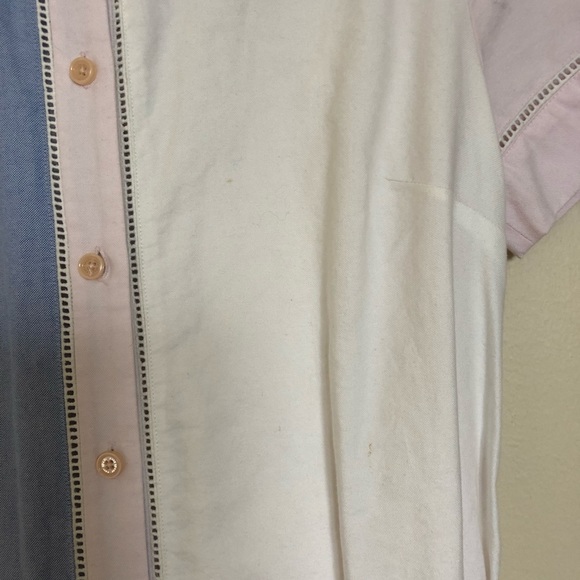 NWT. Kate Spade Broome Street colorblock shirtdress, size small. - Picture 9 of 13